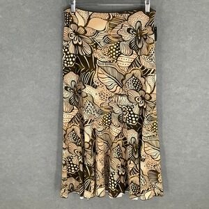 Conrad C Floral Maxi Skirt Womens Sz S Vintage Y2K Goblincore‎ Forest Fairy
